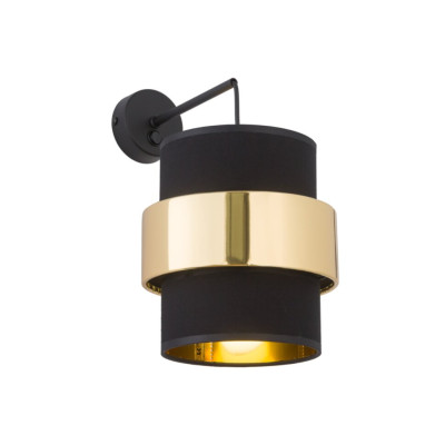 Бра TK Lighting Calisto 20x33 см Чорний (TK4708)