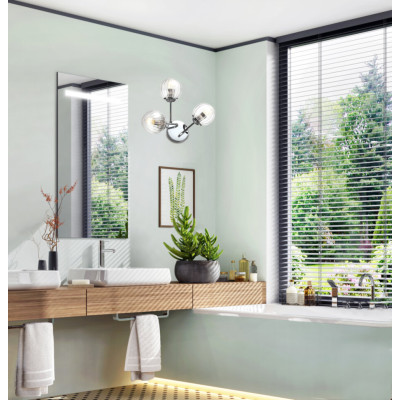 Бра Candellux Best 42x30 см Хром (23-72849)