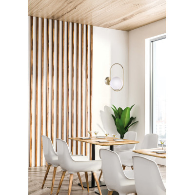 Бра Candellux Cordel 22x32 см Латунь (21-73440) Бра Candellux Cordel 22x32 см Латунь (21-73440)