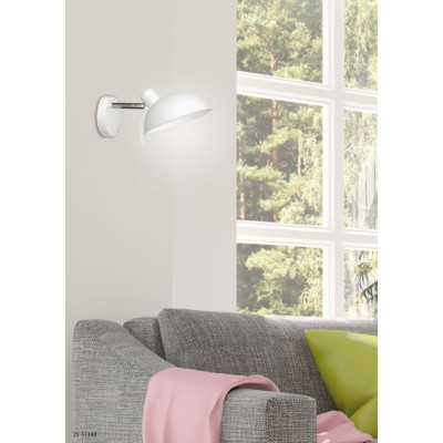 Бра Candellux Durio 30x14.5 см Бело-серебристый (21-51448) Бра Candellux Durio 30x14.5 см Бело-серебристый (21-51448)