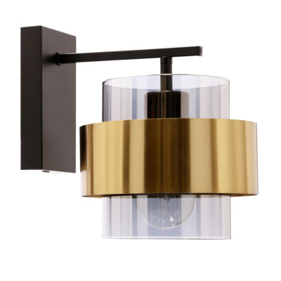 Бра Candellux Spiega 24x22 см Черный (21-09470)