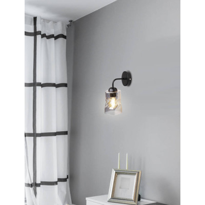 Бра Candellux Felis 16x27 см Чорний (21-00125) Бра Candellux Felis 16x27 см Чорний (21-00125)