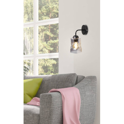Бра Candellux Felis 16x27 см Чорний (21-00125) Бра Candellux Felis 16x27 см Чорний (21-00125)