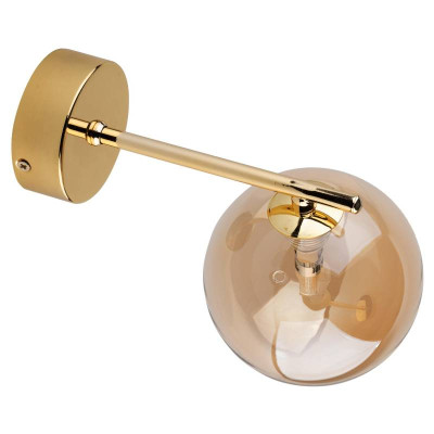 Бра TK Lighting Estera 12x17 см Золотисто-бурштиновий (TK4778) Бра TK Lighting Estera 12x17 см Золотисто-бурштиновий (TK4778)