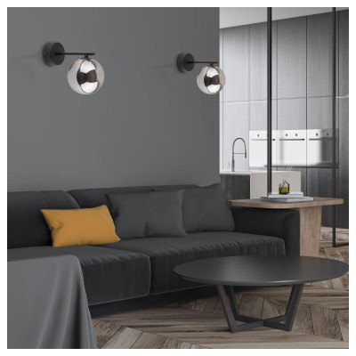 Бра TK Lighting Estera 12x17 см Серый (TK4777) Бра TK Lighting Estera 12x17 см Серый (TK4777)