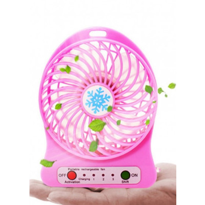 Вентилятор настольный Mini Fan XSFS-01 7183 Розовый (30151437С) Вентилятор настольный Mini Fan XSFS-01 7183 Розовый (30151437С)