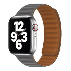 Магнітний ремінець Magnetic Soft Touch Apple Watch 49/Watch 45/Watch 44/Watch 42mm Gray (37202_3610726)