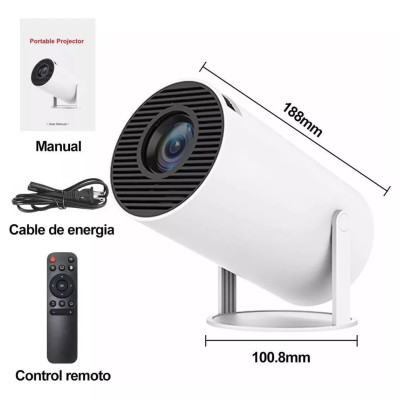 Портативный проектор No Brand HY300 WiFi Bluetooth Белый (2390000008) Портативный проектор No Brand HY300 WiFi Bluetooth Белый (2390000008)