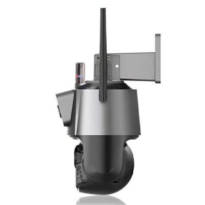 Камера видеонаблюдения No Brand P11-QQ6 8MP WiFi Черный (2390000022) Камера видеонаблюдения No Brand P11-QQ6 8MP WiFi Черный (2390000022)