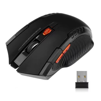 Бездротова мишка No Brand Wireless Bluetooth Mouse 1600 DPI Чорний (SH0000336)