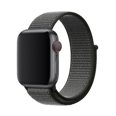 Ремешок Universal Nylon Apple Watch 49/Watch 45/Watch 44/Watch 42mm Dark Olive (37189_3610647)
