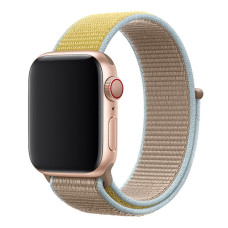 Ремешок Universal Nylon Apple Watch 41/Watch 40/Watch 38mm Camel (37188_3610629)