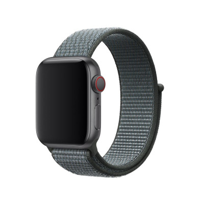 Ремінець Universal Nylon Apple Watch 49/Watch 45/Watch 44/Watch 42mm Storm Grey (37189_3610654)