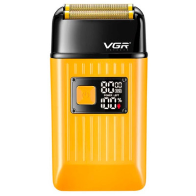Аккумуляторная электробритва VGR V-357 Желтый (2390000030)