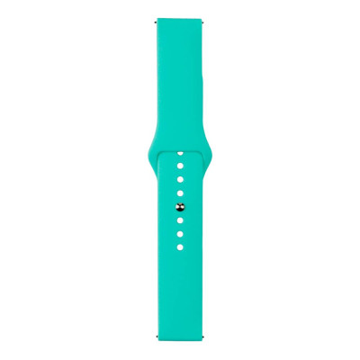 Ремешок Universal 22mm Silicone Button Design Samsung/Amazfit/Huawei Spearmint Green (35683_3667303)
