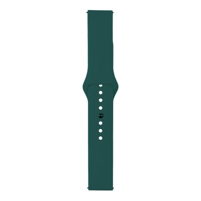 Ремешок Universal 20mm Silicone Button Design Samsung/Amazfit/Huawei Cyprus Green (35724_3667340)