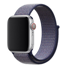 Ремешок Universal Nylon Apple Watch 41/Watch 40/Watch 38mm Dark Blue (37188_3667599)