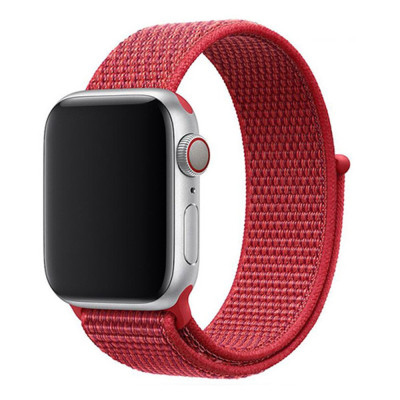Ремешок Universal Nylon Apple Watch 41/Watch 40/Watch 38mm Red (37188_3610637)