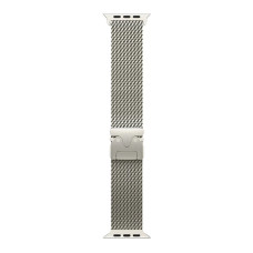 Ремешок Universal Milanese Clasp Apple Watch 49/Watch 45/Watch 44/Watch 42mm Starlight (37201_3610723)