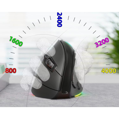 Миша бездротова JOMAA V530 2.4G Bluetooth Black Миша бездротова JOMAA V530 2.4G Bluetooth Black