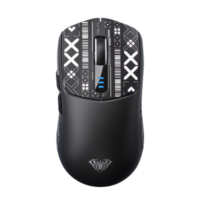 Миша бездротова Aula SC580 PAW3325 Print 12000 DPI 2.4G Bluetooth Black
