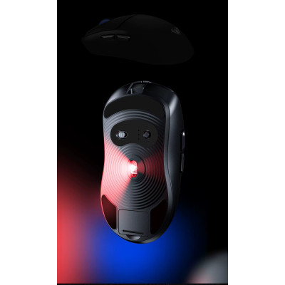 Мышь беспроводная Aula SC580 PAW3325 Print 12000 DPI 2.4G Bluetooth Black Мышь беспроводная Aula SC580 PAW3325 Print 12000 DPI 2.4G Bluetooth Black
