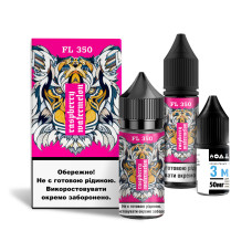 Набір компонентів для самозамісу сольовий FlavorLab FL350 Raspberry Watermelon Малиновий кавун 0-65 мг 30 мл (18228-hbr)