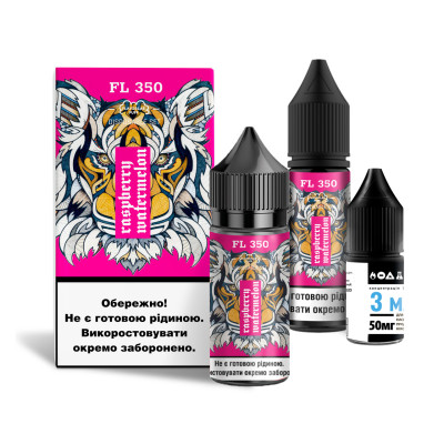 Набор компонентов для самозамеса солевой FlavorLab FL350 Raspberry Watermelon Малиновый арбуз 0-65 мг 30 мл (18228-hbr)