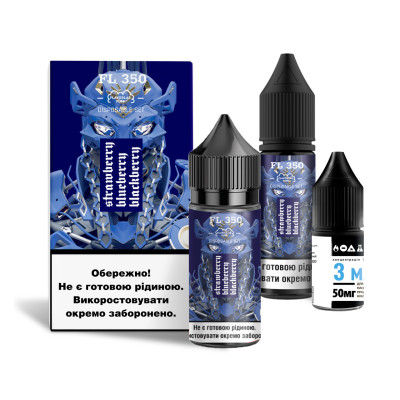 Набор компонентов для самозамеса солевой FlavorLab FL350 Strawberry Blueberry Blackberry 0-65 мг 30 мл (18230-hbr)