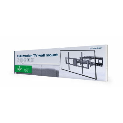 Кронштейн Gembird WM-120ST-01 70,3х101х63 см Черный (110624343) Кронштейн Gembird WM-120ST-01 70,3х101х63 см Черный (110624343)