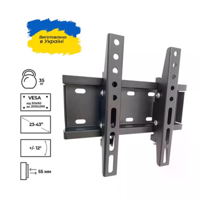 Кронштейн Sector TV02T 20х20 см Черный (111748535) Кронштейн Sector TV02T 20х20 см Черный (111748535)