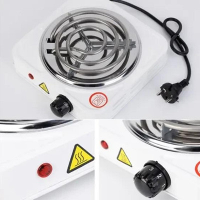 Електроплита Hot Plate JX-1010B 1000 Вт Білий (2104618634) Електроплита Hot Plate JX-1010B 1000 Вт Білий (2104618634)