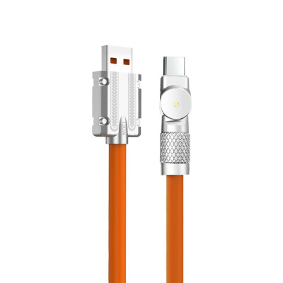 Кабель XON SmartCable Type-A - Type-C PD 3A 1м UniLink Помаранчевий (SC80AC3A1O 3336)