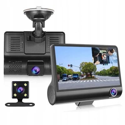 Автомобільний відеореєстратор DVR-T655 Full HD 3 камери (2620693135) Автомобільний відеореєстратор DVR-T655 Full HD 3 камери (2620693135)