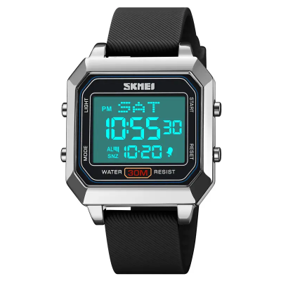 Спортивные часы мужские Skmei 2150 Серебристый (2633502599)