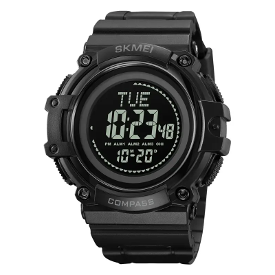 Спортивные часы мужские Skmei 2233 compass Черный (2633529390)