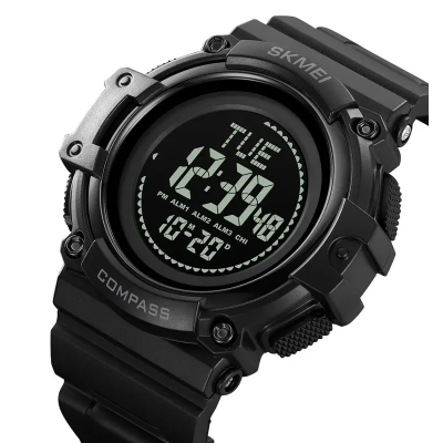 Спортивные часы мужские Skmei 2233 compass Черный (2633529390)