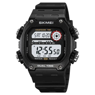 Спортивные часы мужские Skmei 2126 Черный (2634391894)