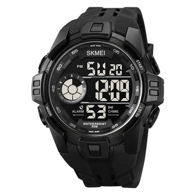 Спортивные часы мужские Skmei 2123 Черный (2634542139)