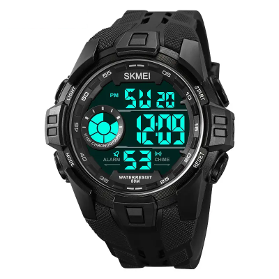 Спортивные часы мужские Skmei 2123 Черный (2634542139)