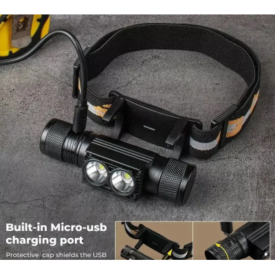 Налобний ліхтар Sofirn H25S 1200лм USB-C 18650 3000 мАг Чорний (2656467796) Налобний ліхтар Sofirn H25S 1200лм USB-C 18650 3000 мАг Чорний (2656467796)