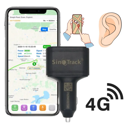 Автомобильный GPS-трекер SinoTrack ST-909L 4G с микрофоном Черный (2681154291) Автомобильный GPS-трекер SinoTrack ST-909L 4G с микрофоном Черный (2681154291)