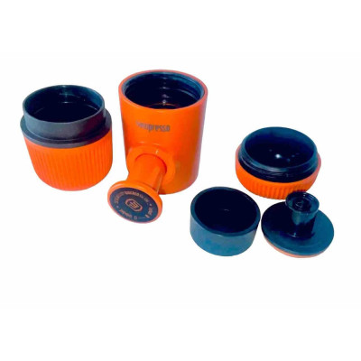 Эспрессо-кофеварка Wacaco Nanopresso с чехлом 80 мл Оранжевый (2700966415) Эспрессо-кофеварка Wacaco Nanopresso с чехлом 80 мл Оранжевый (2700966415)