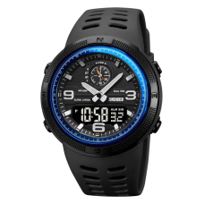 Спортивний годинник чоловічий Skmei 1655 Чорно-синій (2702766067)