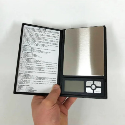 Портативные ювелирные весы Notebook Series 0.01-500 г Черный (2104618655) Портативные ювелирные весы Notebook Series 0.01-500 г Черный (2104618655)