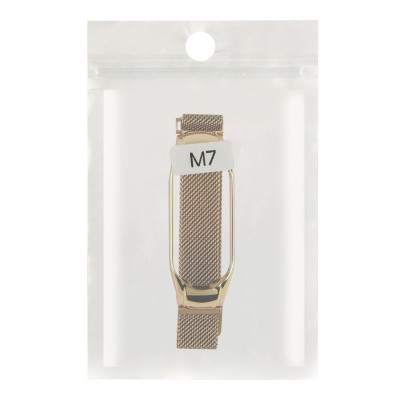 Ремешок No Brand Milanese Loop Xiaomi Mi Band 7 Milanese Loop Gold (32361_2917214) Ремешок No Brand Milanese Loop Xiaomi Mi Band 7 Milanese Loop Gold (32361_2917214)