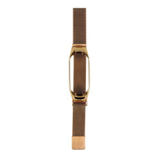 Ремінець No Brand Milanese Loop Xiaomi Mi Band 7 Milanese Loop Rose Gold (32361_2917215)