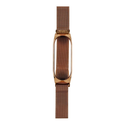 Ремешок No Brand Milanese Loop Xiaomi Mi Band 6/Mi Band 5/Mi Band 4 Milanese Loop Rose Gold (29271_2125990)