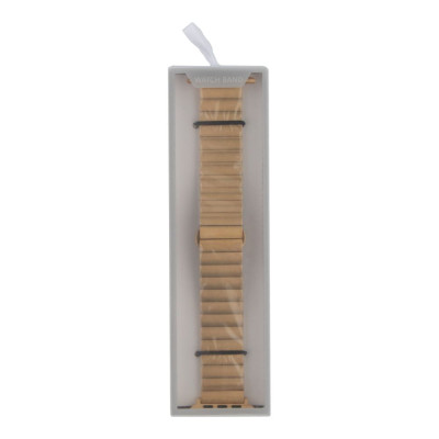 Ремешок No Brand Metal Link Apple Watch 41/Apple Watch 40/Apple Watch 38mm Gold (37193_3610706) Ремешок No Brand Metal Link Apple Watch 41/Apple Watch 40/Apple Watch 38mm Gold (37193_3610706)