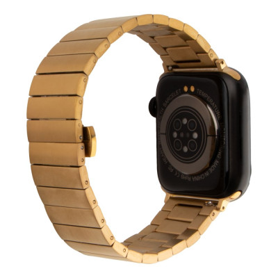 Ремешок No Brand Metal Link Apple Watch 41/Apple Watch 40/Apple Watch 38mm Gold (37193_3610706) Ремешок No Brand Metal Link Apple Watch 41/Apple Watch 40/Apple Watch 38mm Gold (37193_3610706)